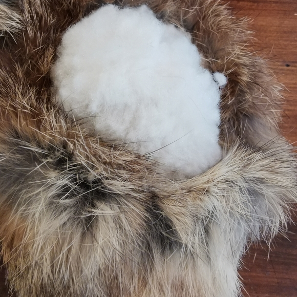 SIZE 6 TODDLER Soft suede moccasins with soft fur EUC - Picture 2 of 4